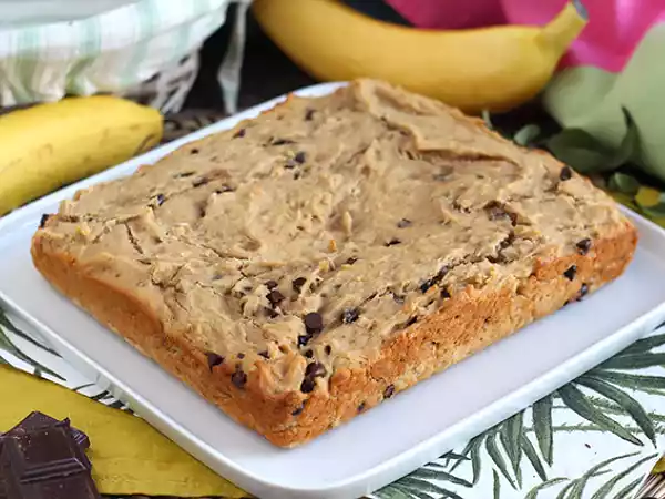 Opskrift Banan- og chokoladekage - vegansk og glutenfri