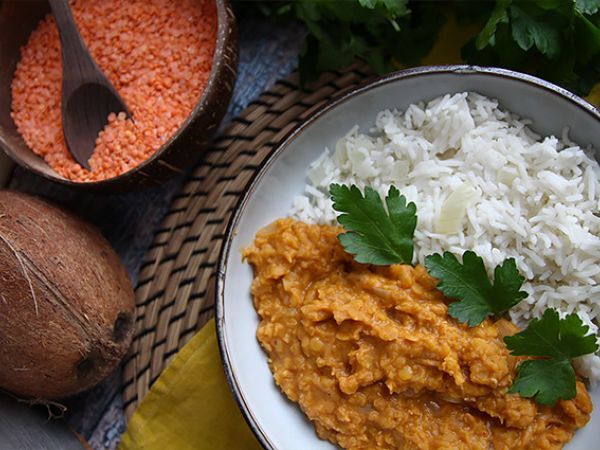 Opskrift Nem dahl med korallinser