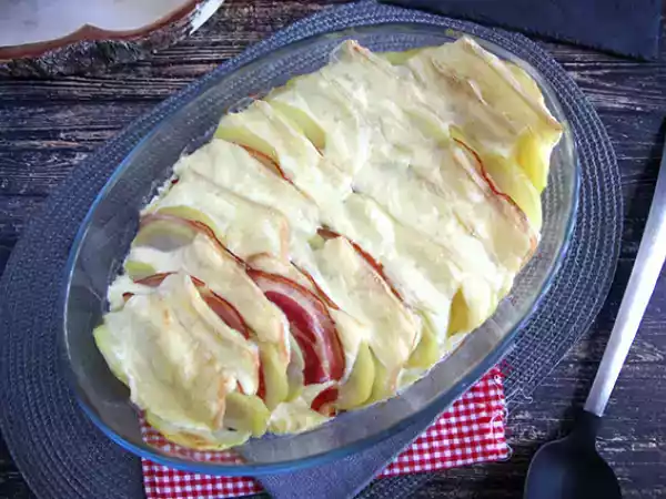 Opskrift Raclette-gratin
