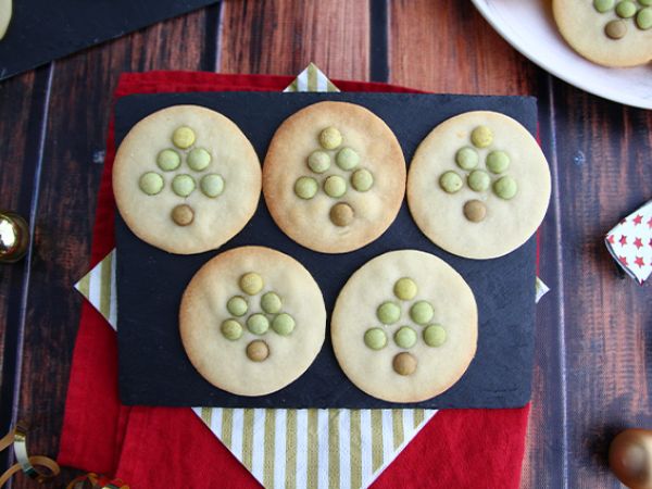 Opskrift Shortbread med juletræ