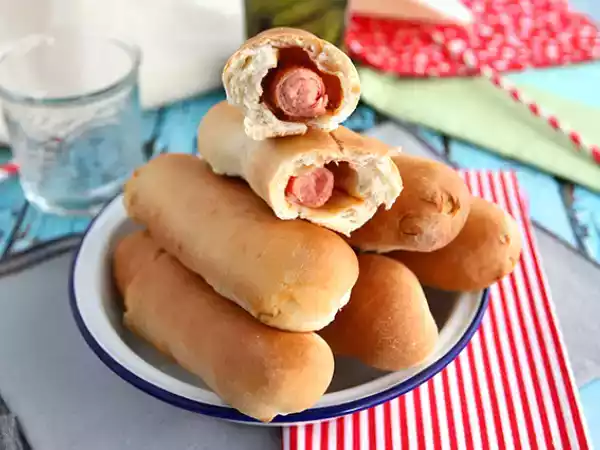 Opskrift Spiro-dogs, hjemmelavede hotdogs