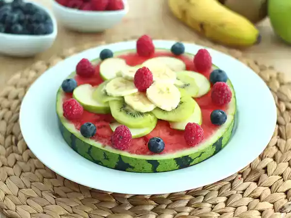 Opskrift Pizza med vandmelon