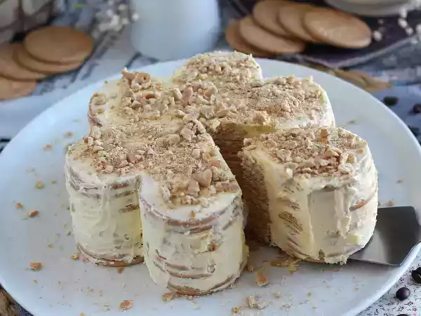 Opskrift Portugisisk kiksekage, bolo de bolacha