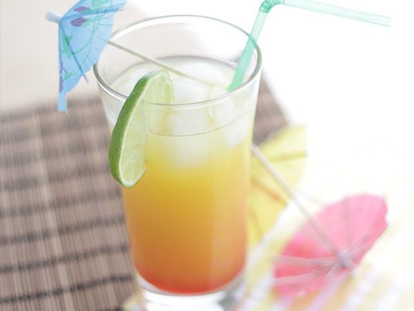 Opskrift Forfriskende tequila sunrise