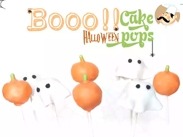 Opskrift Cakepops - halloween