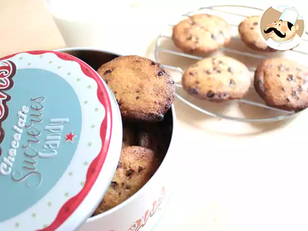 Opskrift Småkager med chokoladestykker