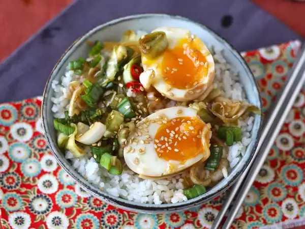 Opskrift Mayak gyeran - marinerede æg i koreansk stil