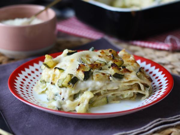 Opskrift Cremet courgette-lasagne: den bedste vegetariske opskrift at prøve!