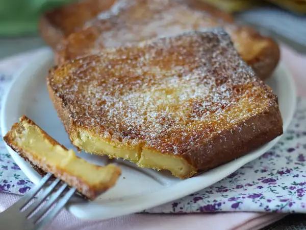 Opskrift Torrijas i luftfryser med briochebrød, en tradition uden komplikationer