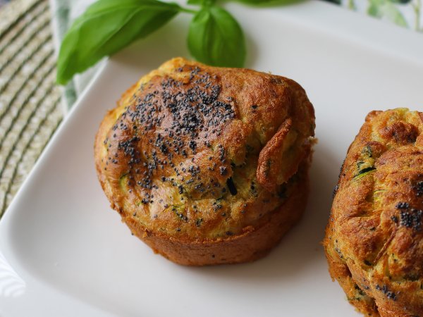 Opskrift Courgettemuffins i frituregryde: den lette og luftige opskrift