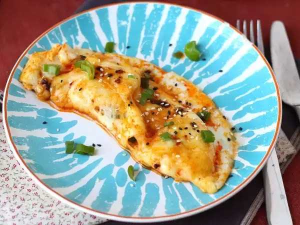 Opskrift Spejlæg med honning og mozzarella, den søde, salte og krydrede ekspresmorgenmad!