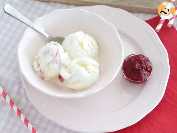 Yoghurt og hindbæris - Forberedelse trin 13