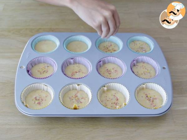 Monster-cupcakes til halloween - Forberedelse trin 4