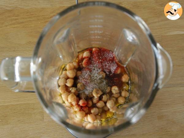 Cremet hummus - Forberedelse trin 2