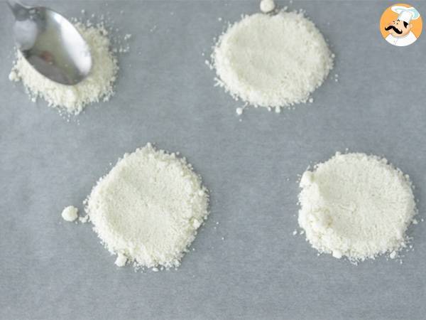 Parmesanchips med krydderurter og krydderier - Forberedelse trin 1