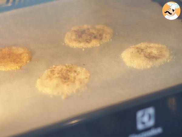 Parmesanchips med krydderurter og krydderier - Forberedelse trin 3
