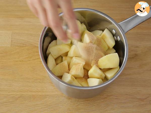 Æbletærte, den klassiske opskrift - Forberedelse trin 1
