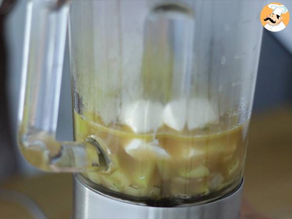Courgettsuppe med fløde - Forberedelse trin 4