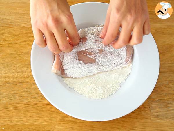 Schnitzel af kalv Milanese - Forberedelse trin 2