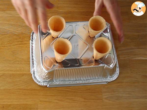 Gran-brownies - Forberedelse trin 1