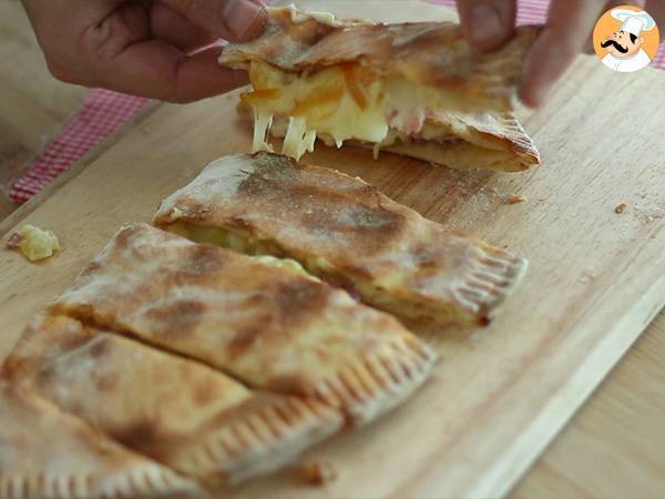Chausson med raclette, savoyardisk calzone - Forberedelse trin 6