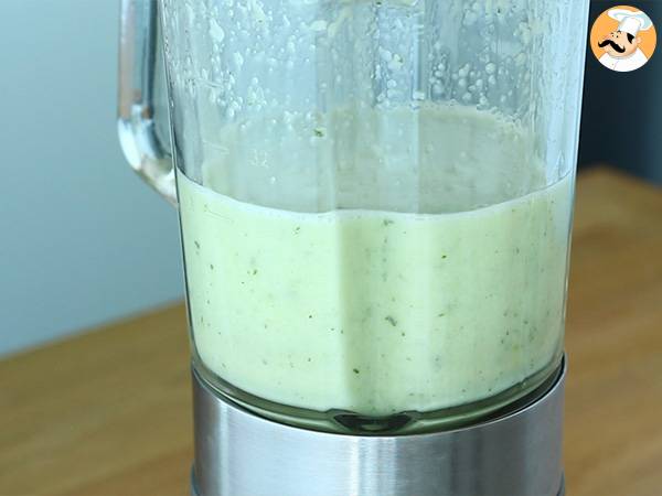 Agurk Mojito, alkoholfri cocktail - Forberedelse trin 2