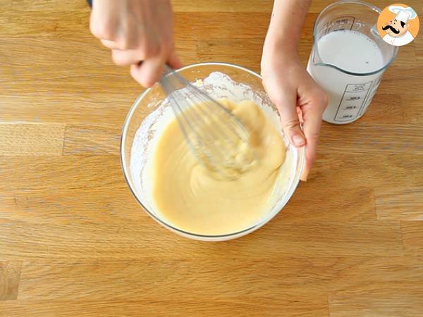Glutenfri og laktosefri bretonsk mel - Forberedelse trin 2
