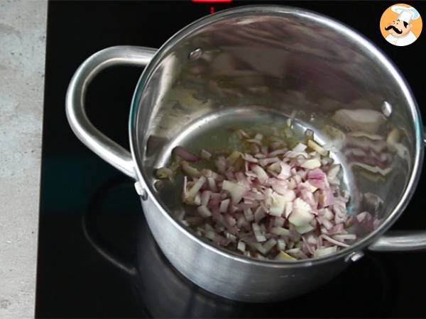 Porre- og kartoffelsuppe med butterdej - Forberedelse trin 1