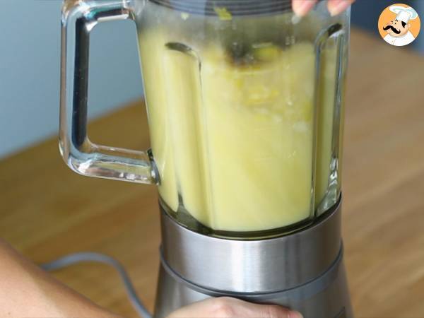 Porre- og kartoffelsuppe med butterdej - Forberedelse trin 4