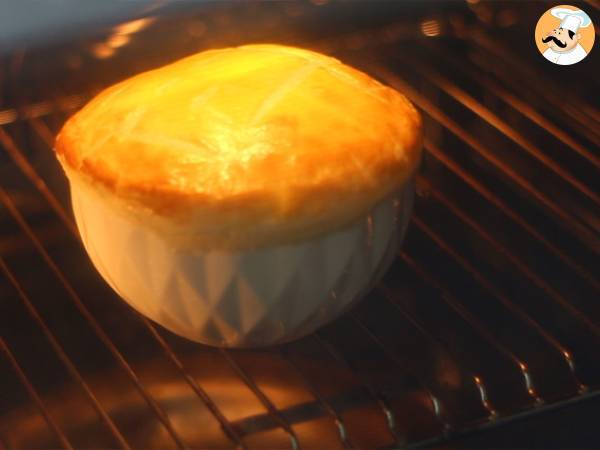 Porre- og kartoffelsuppe med butterdej - Forberedelse trin 7