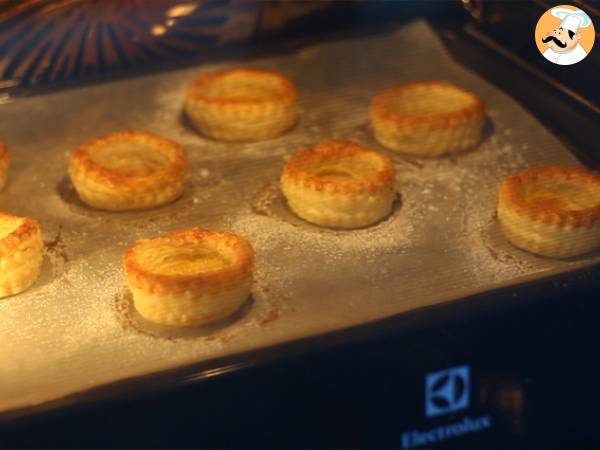 Hindbær og mascarpone vol au vent - Forberedelse trin 3