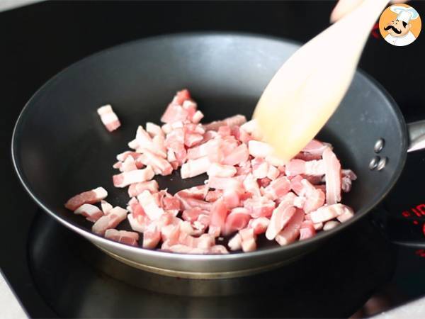 Hvidkål med bacon - Forberedelse trin 1