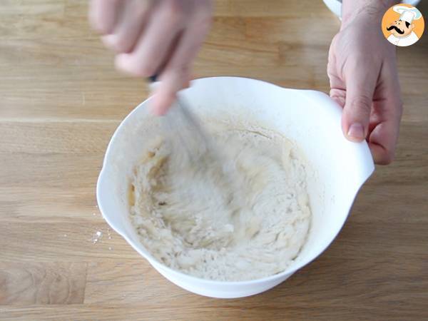 Almindelige madeleines - Forberedelse trin 1