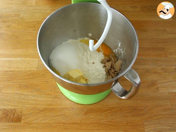 Flettede abrikosbriocher - Forberedelse trin 1