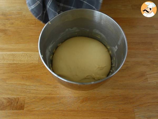 Flettede abrikosbriocher - Forberedelse trin 2