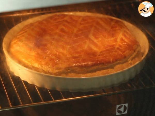 Frangipane-hindbær-pistacie-galette des rois - Forberedelse trin 7