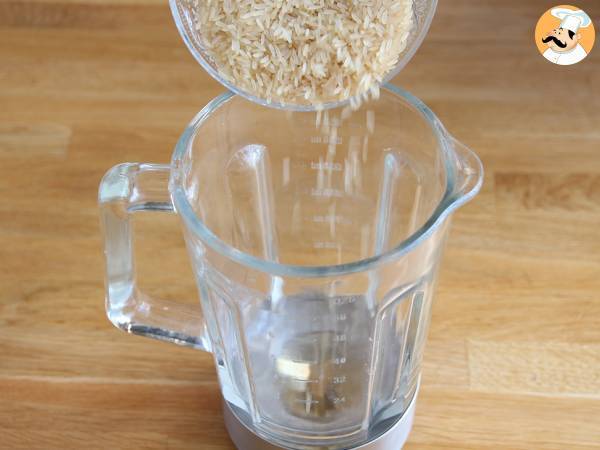 Hjemmelavet rismel (glutenfri) - Forberedelse trin 1