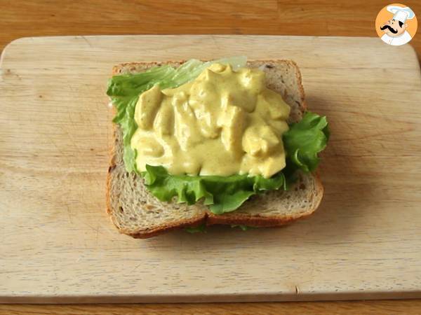 Sandwich med kylling i karry - Forberedelse trin 5