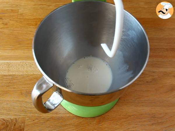 Tyrkiske pandekager fyldt med feta, citron og persille - Gözleme - Forberedelse trin 1