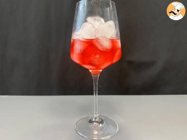 Alkoholfri martini tonic, den friske, frugtagtige cocktail! - Forberedelse trin 2