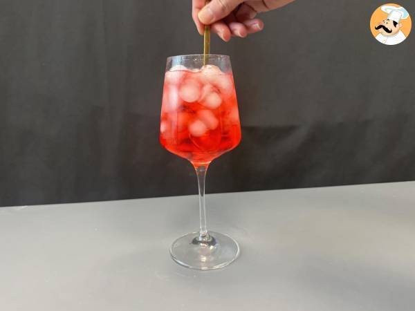 Alkoholfri martini tonic, den friske, frugtagtige cocktail! - Forberedelse trin 4