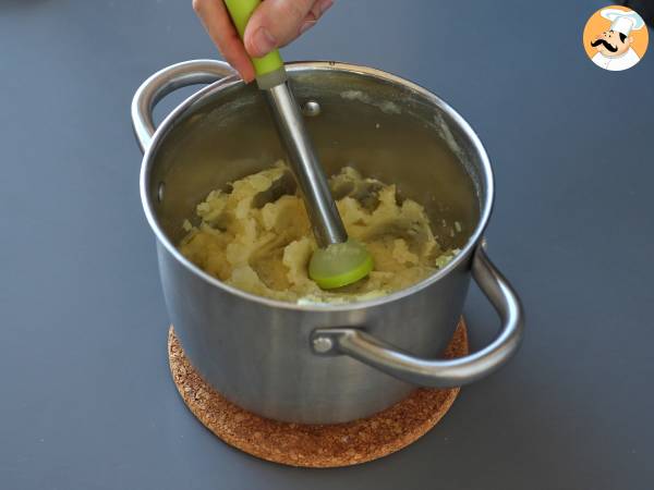 Krydret tærtedej lavet med kartofler: et sundt, glutenfrit alternativ! - Forberedelse trin 2