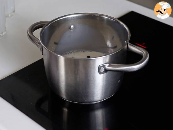 Ultra-cremet flan pâtissier - Forberedelse trin 4