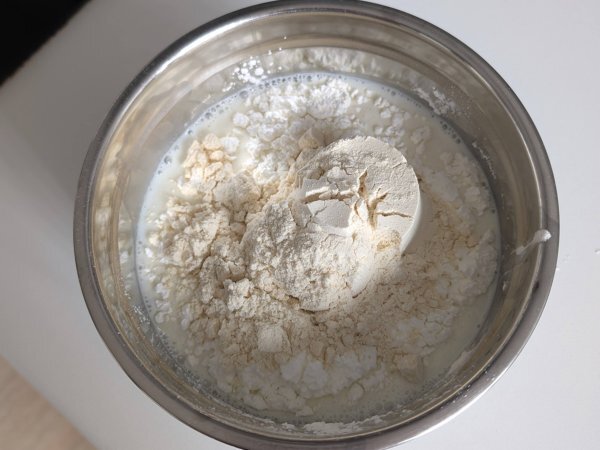 Super proteinrig vallecreme, der er hurtig at lave! - Forberedelse trin 1