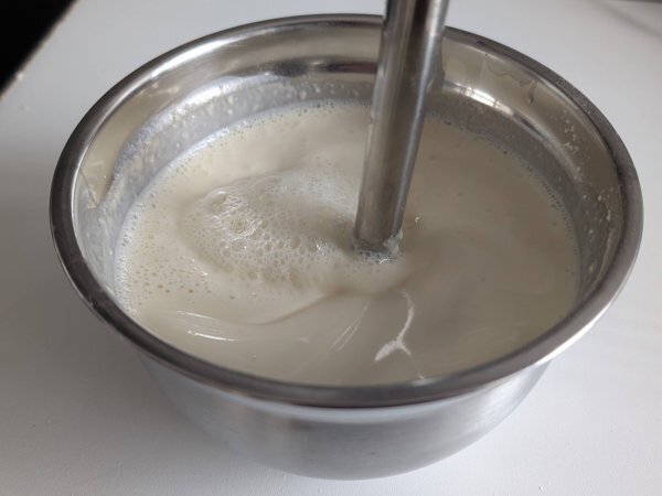 Super proteinrig vallecreme, der er hurtig at lave! - Forberedelse trin 2