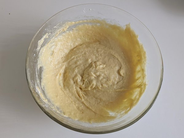 Courgettemuffins i frituregryde: den lette og luftige opskrift - Forberedelse trin 3