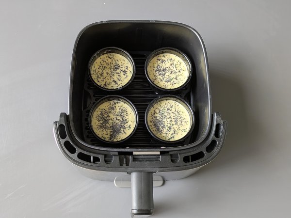 Courgettemuffins i frituregryde: den lette og luftige opskrift - Forberedelse trin 6