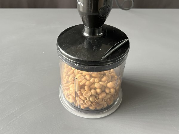 Rkhama, den marokkanske peanut- og chokoladesødme, der ikke behøver en ovn - Forberedelse trin 1