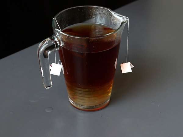 Is-te med passionsfrugt - Forberedelse trin 1