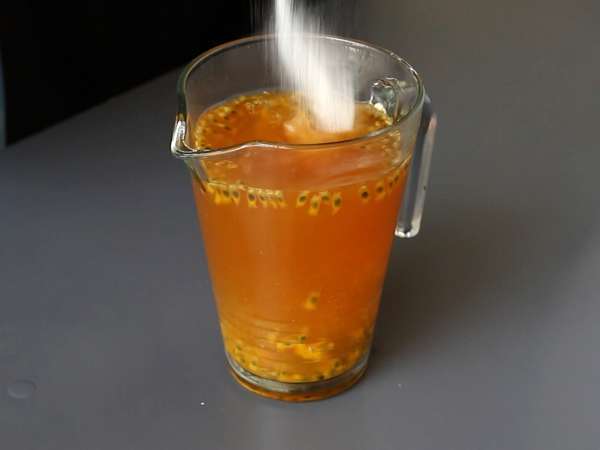 Is-te med passionsfrugt - Forberedelse trin 3